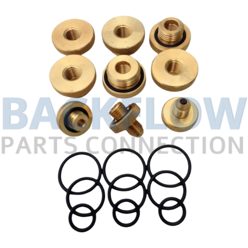 Mid-West Quick Connect Test Cock Adapters (3 of each) 