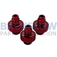 [QT125A] Arbiter 1/4" Anodized Aluminum Quick Connect Test Fittings (Set of 3) 