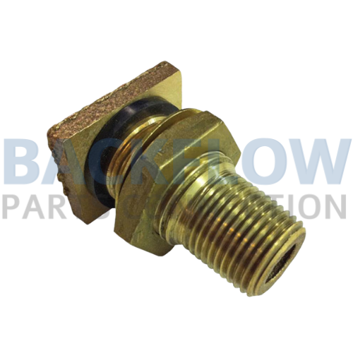 Wilkins 1/2" Bulkhead Fitting for #3 Test Cock