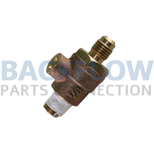 LF Test Cock w/ Flair Fitting (1/8″ x 1/4″) 