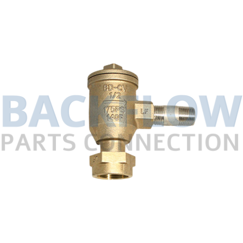 [CV-5000] Deringer 2.5-8" Bypass Single Check Assembly