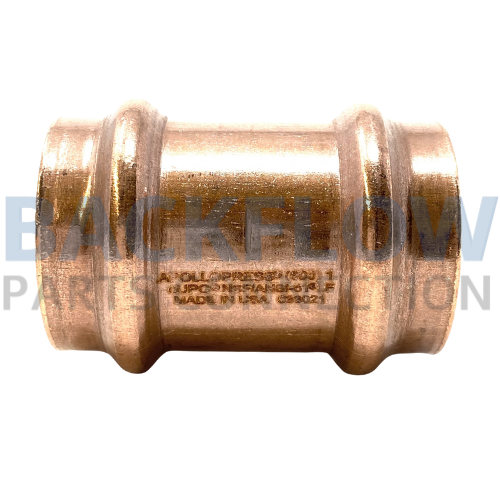 [10077693] Apollo 3/4" Press Coupling with Stop