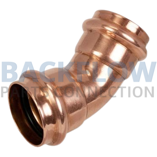 Apollo 3/4" Press 45° Elbow