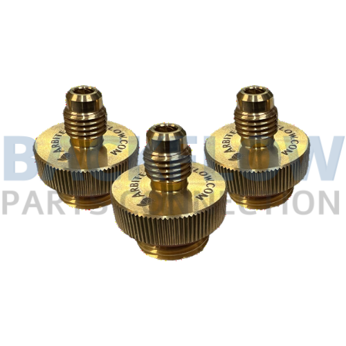[QT150B] Arbiter 1/2" Brass Quick Connect Test Fittings (Set of 3) 