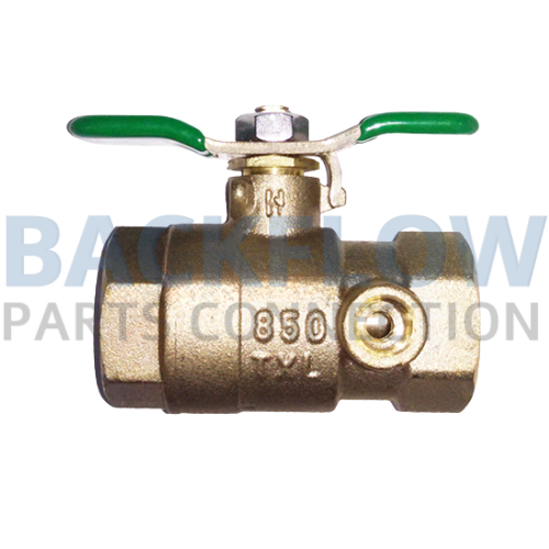 [12-850TXL] Wilkins 1/2" #1 Inlet Ball Valve [Tapped | Female x Female]