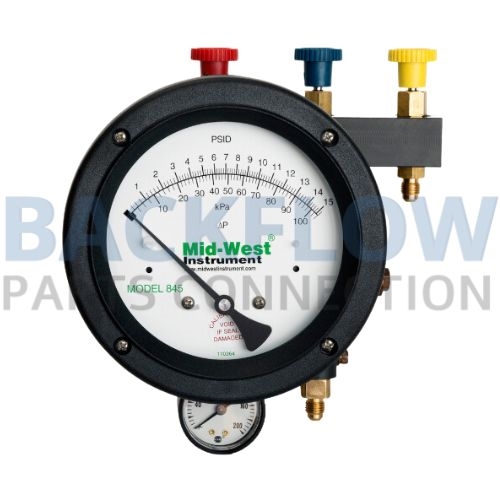 [845-3-0016] Mid-West 845-3 Backflow Test Kit