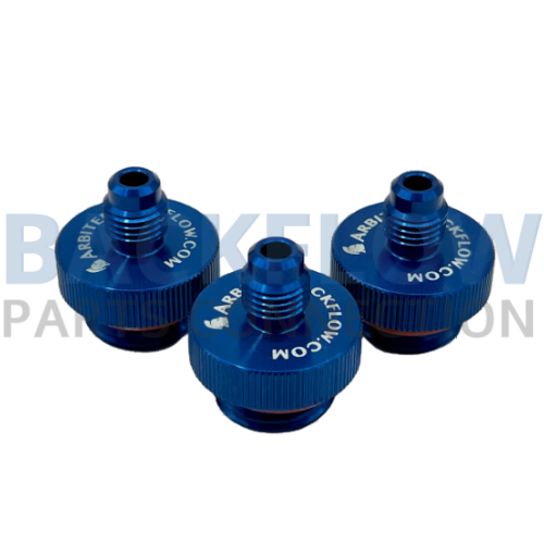 [QT150A] Arbiter 1/2" Anodized Aluminum Quick Connect Test Fittings (Set of 3) 