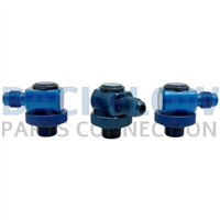 [QTS125A] Arbiter 1/4" Anodized Aluminum Swivel Quick Connect Test Fittings (Set of 3)