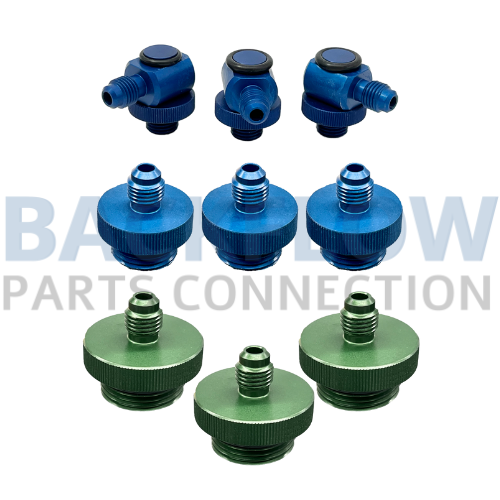 [QTSWSA] Arbiter Anodized Aluminum Quick Connect Test Fittings (Set of 9) 