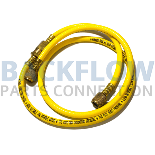 [MKHY700] Arbiter Backflow Testing Hose – Yellow